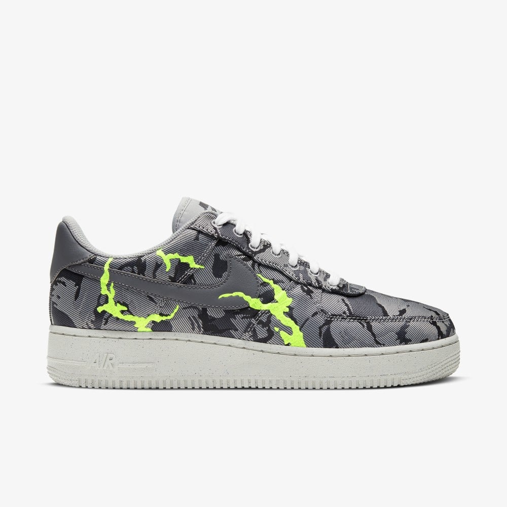 Nike air force shop 1 low grey/electric green